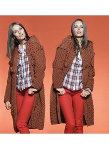 Vest met franjes