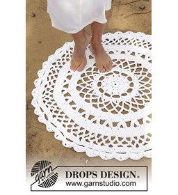 Vloerkleed gemaakt van Haaknaalden