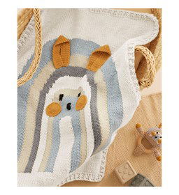 Babydeken met konijn