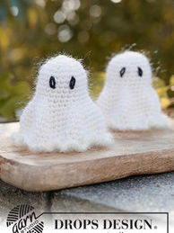 Gehaakt spookje voor Halloween 