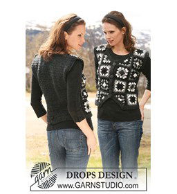 Gilet gemaakt van Drops Karisma