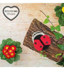 Portemonnee Cute Ladybird Purse gemaakt van Scheepjes Colour Crafter