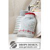 kruikenzakken Christmas Sparkle Hot Bottle Cover gemaakt van Drops Snow - Eskimo