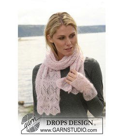 Sjaal en polswarmers