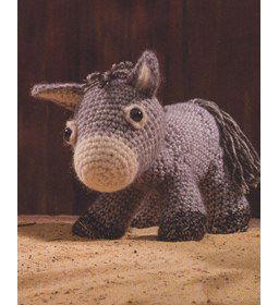 Ezel gemaakt van Scheepjes Stone Washed