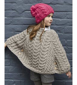 Poncho gemaakt van Phildar Phil Partner 6