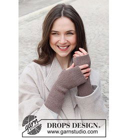 Polswarmers gemaakt van Drops Baby Merino