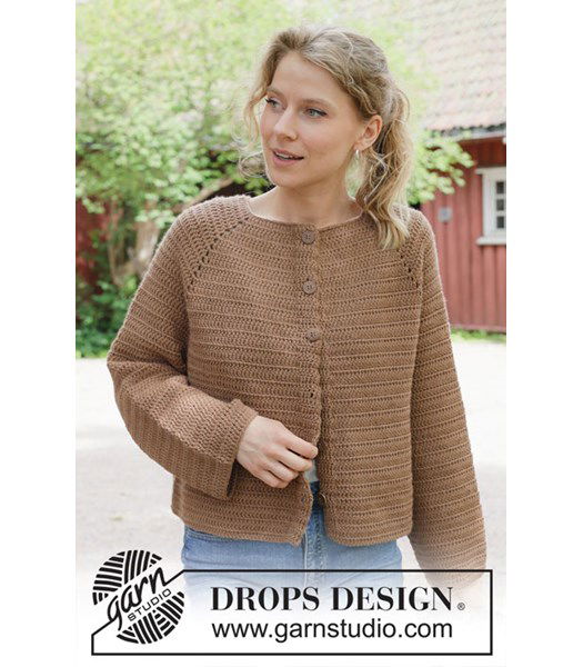 Haakpatroon Caramel apple Cardigan