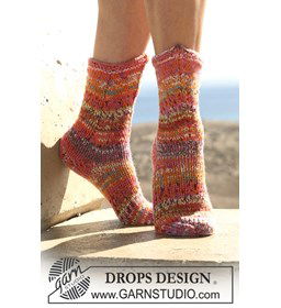 Sokken gemaakt van Drops Fabel