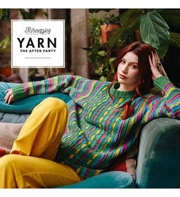 Verticaal gebreide trui gemaakt van Scheepjes Terrazzo