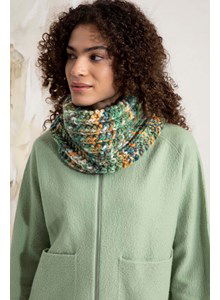 Loop sjaal grofgebreid