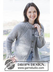 Silver Petunia Cardigan
