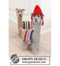 Knuffel Alpaca gemaakt van Drops Nepal