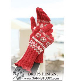 handschoenen met Noors patroon.