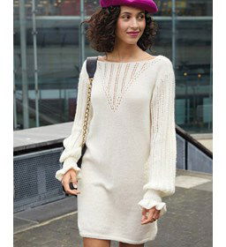 Damesjurk met lange mouwen