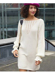 Damesjurk met lange mouwen