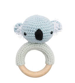 Bijtring koala gemaakt van Boeken Rico