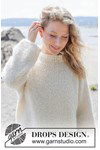 Breipatroon Zachte alpaca trui met raglan en ballonmouwen van andere kant