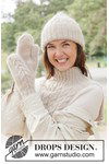 Breipatroon Luxe Wanten met Kabelpatroon in Alpaca en Mohair Zijde van andere kant