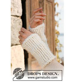 Polswarmers gemaakt van Drops Polaris