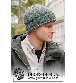 Herenmuts gemaakt van Drops Alpaca