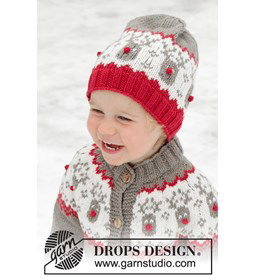 Muts gemaakt van Drops Merino extra fine