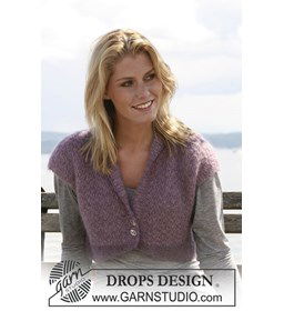 Bolero gemaakt van Drops Kid Silk