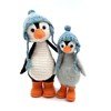 Pinguins Jippe en Jeppi moeder en kind