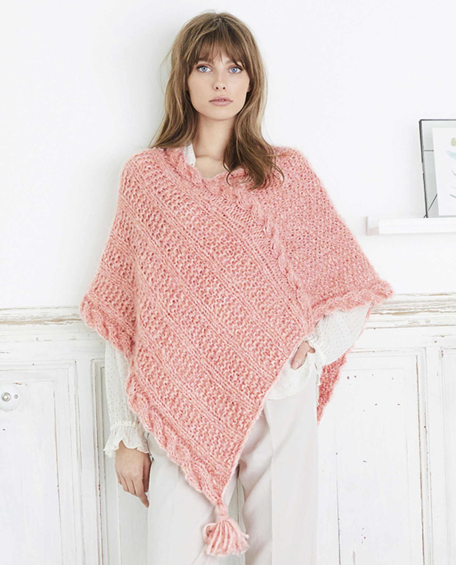 BARTS DAMES PONCHO KENDREW - ORANJE