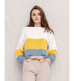 Damestrui gemaakt van Phildar Phil Love Coton