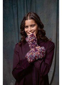 Polswarmers met noppenpatroon