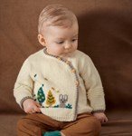 Breipatroon Baby trui met konijntje