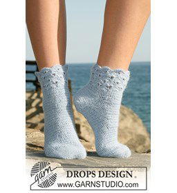 Sokken gemaakt van Haaknaalden