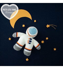 Ruimtevaarder pop gemaakt van Scheepjes Colour Crafter