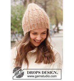 Muts met kabels gemaakt van Drops Puna