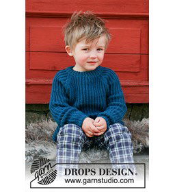 Trui gemaakt van Drops Baby Merino