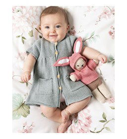 Baby jurkje  gemaakt van Phildar Phil Ocean