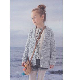 Vest gemaakt van Phildar Phil Partner 6