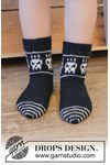 Breipatroon Skeleton Steps Socks van andere kant