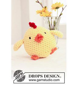 Paas kuiken gemaakt van Drops Paris