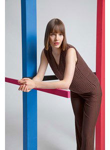 Dames hemdje in halfpatentsteek