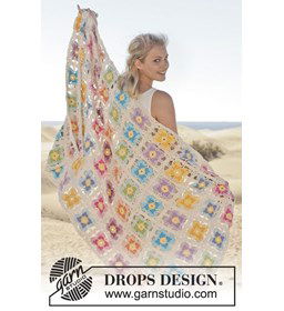 Deken gemaakt van Drops Paris