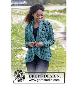 Vest Ornella gemaakt van Drops Lima