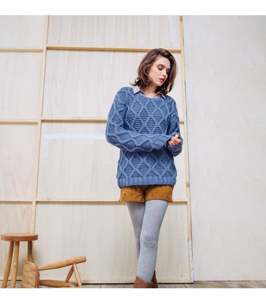 Brei- en haakpatroon Trui