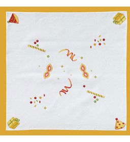 Tafelkleed gemaakt van Borduurpatronen