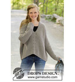 Dames Trui gemaakt van Drops Merino extra fine