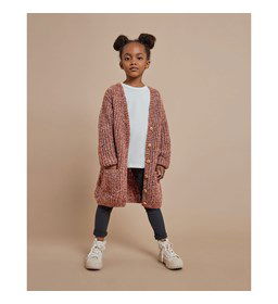 Meisjesvest gemaakt van knopen