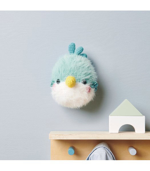 Haakpatroon vogel wandhanger of knuffel