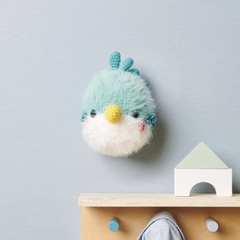 vogel wandhanger of knuffel