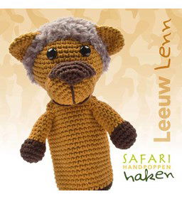 Handpop Leeuw gemaakt van Durable Furry